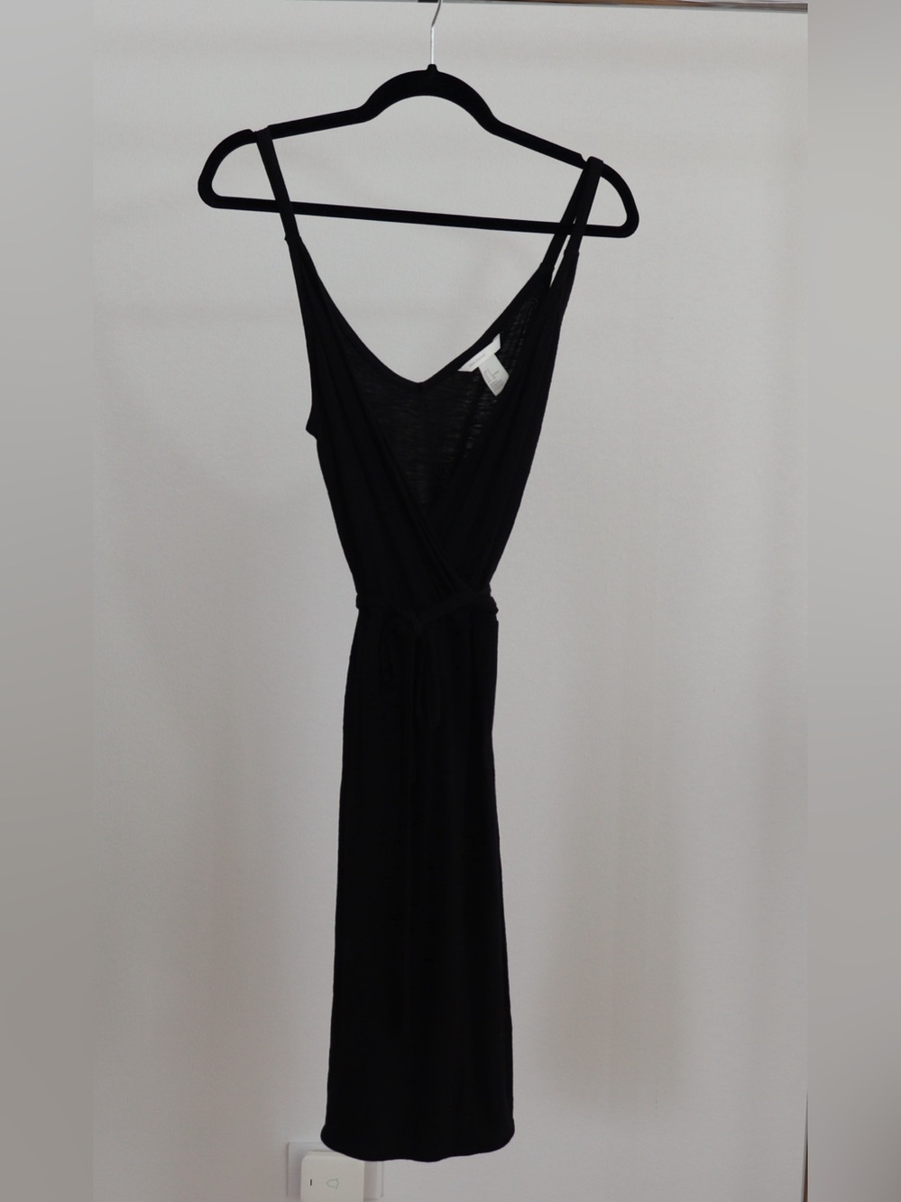 H&M Basics - Black Wrap Dress
